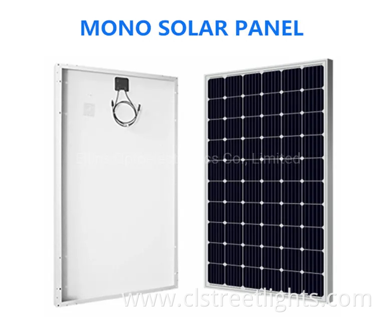 Factory Price Garden Lights All in Two Solar LED Street Light 30W 50W 100W 120W for Public Lighting